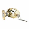 Trans Atlantic Co. Grade 2 Polished Brass Double Cylinder Deadbolt DL-DB760-US3